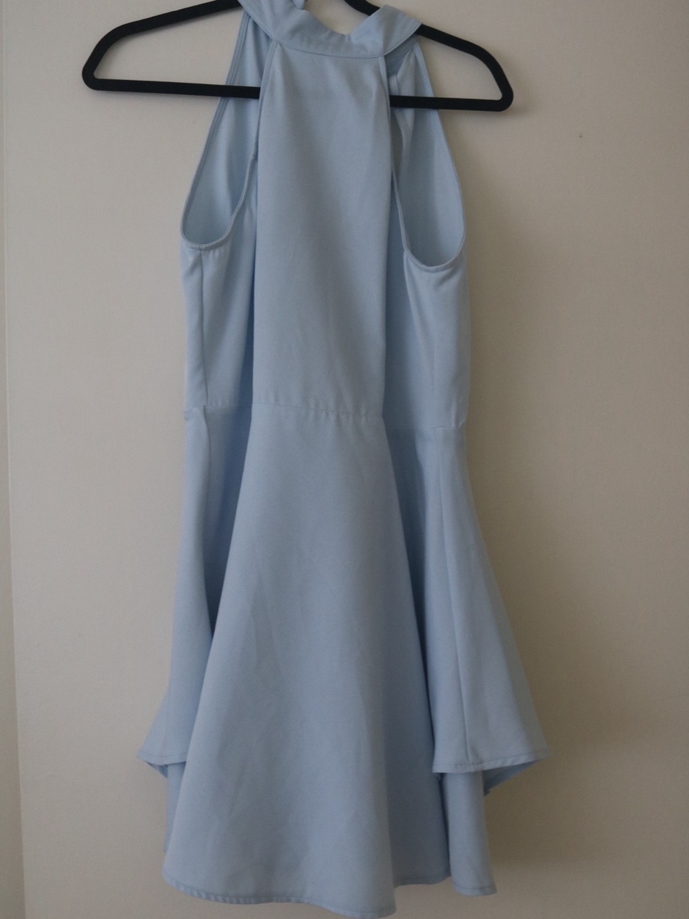 Tobi Pale Blue Halter Dress